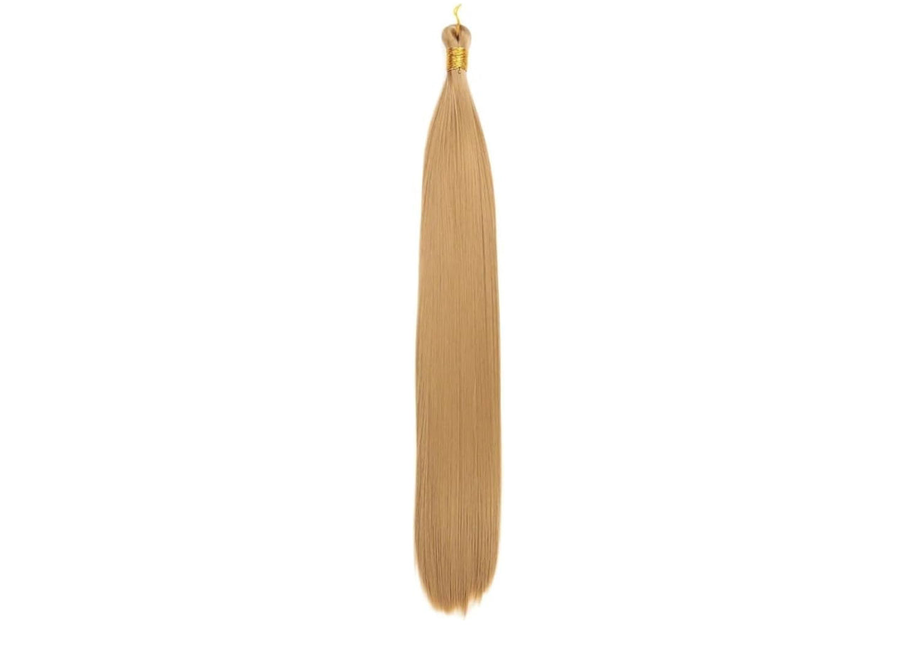 Boho Straight Silky Synthetic Hair – High-Quality Braiding Extensions