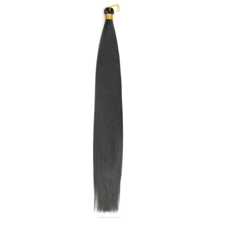 Boho Straight Silky Synthetic Hair – High-Quality Braiding Extensions
