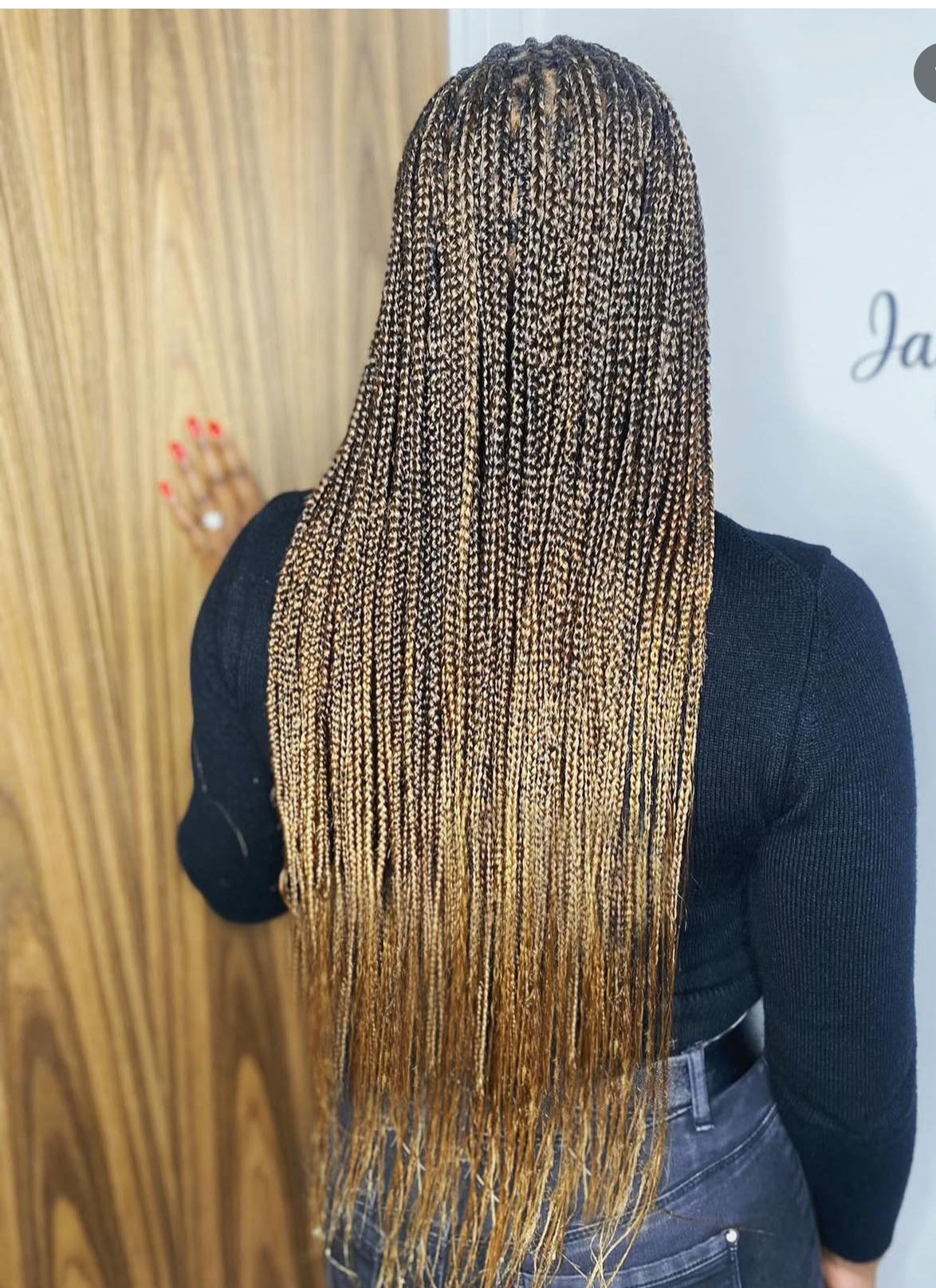 Signature ombre straight 2 in 1 braiding hair – smooth synthetic extensions in blended colours
