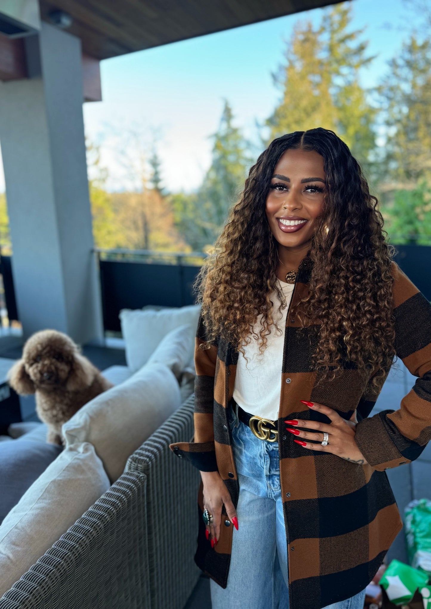 Virgin human curly boho hair – lightweight natural curly extensions