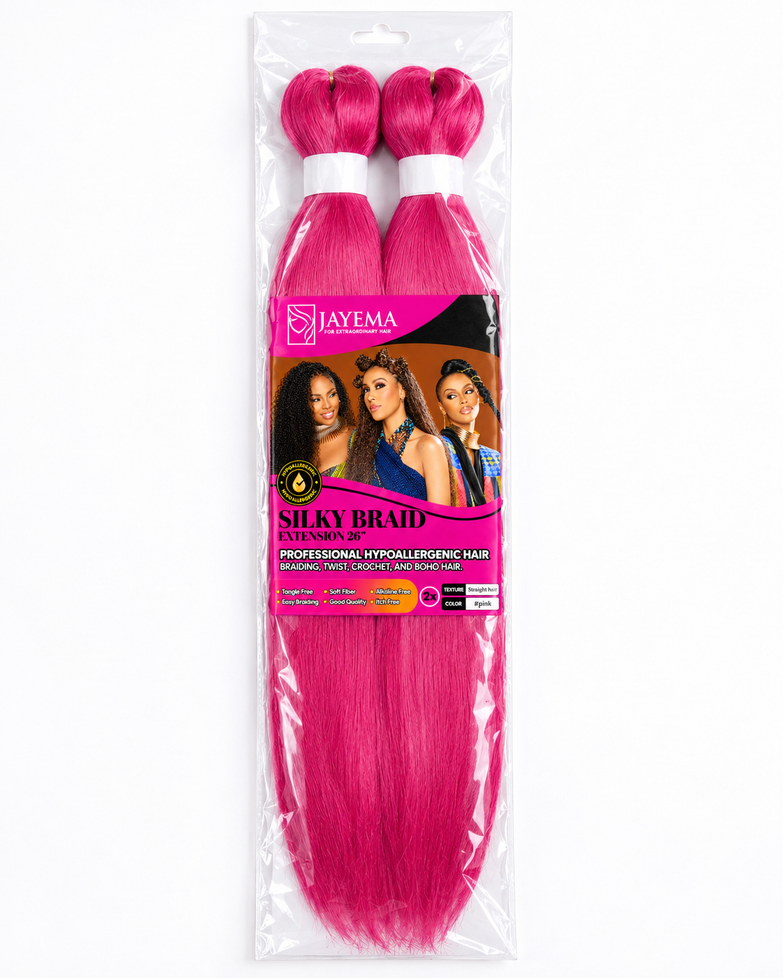2 in 1 Prestretched Braiding Hair Extensions