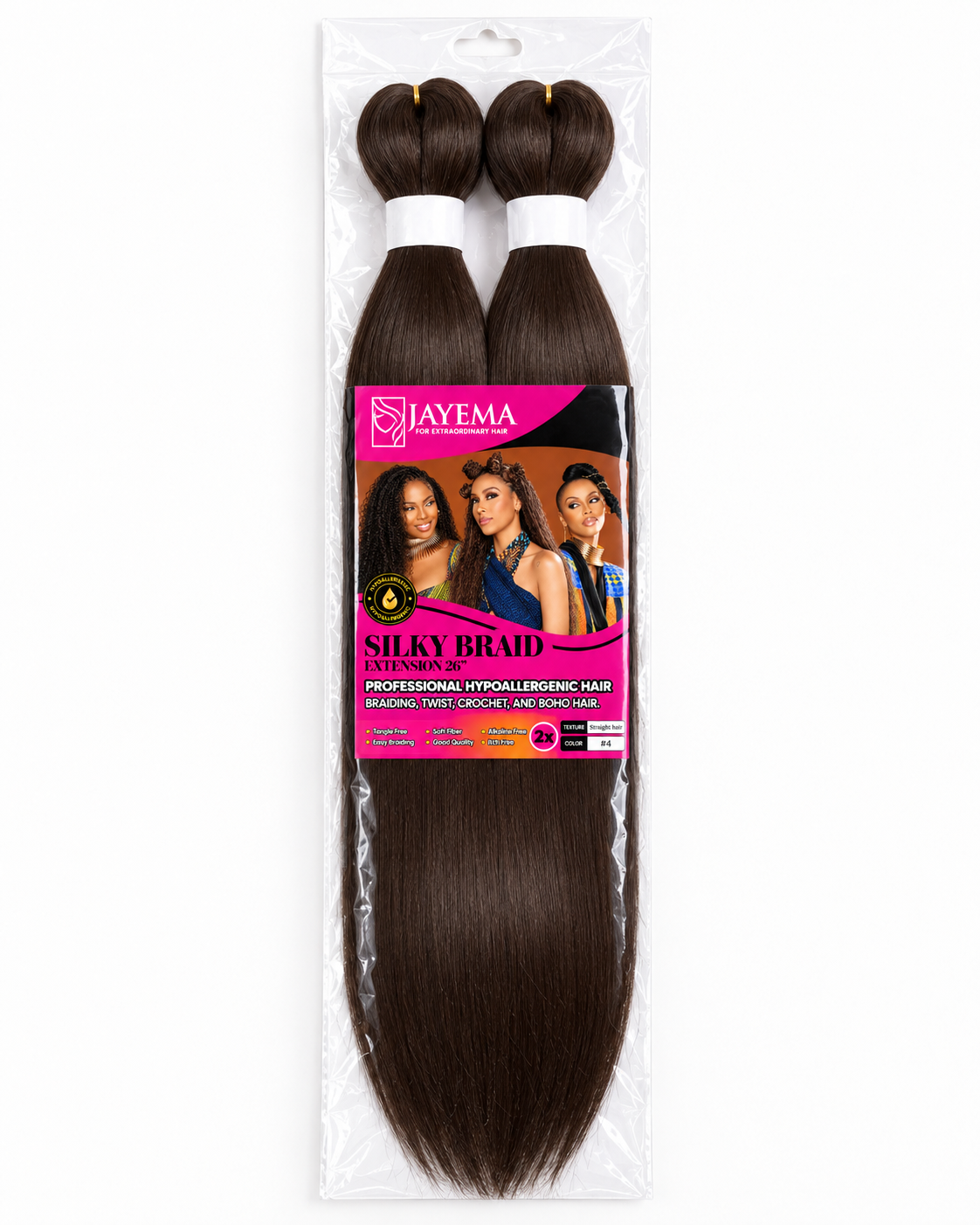 2 in 1 Prestretched Braiding Hair Extensions