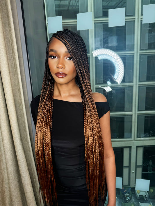 BOHO STRAIGHT SILKY HAIR (HIGH QUALITY SYNTHETIC)