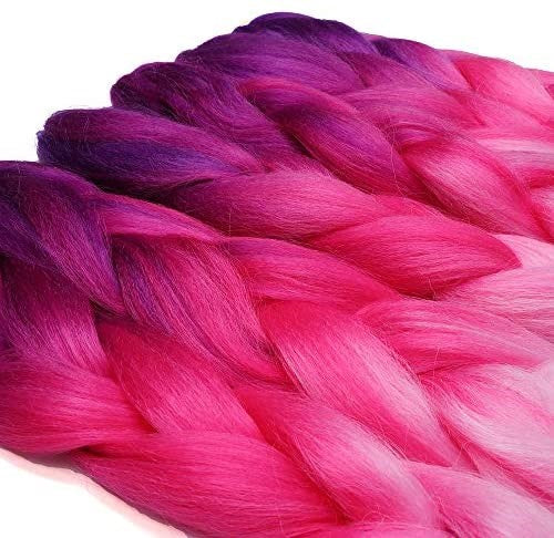 Ombre Braiding Hair – Multicolour Extensions for Stylish Looks
