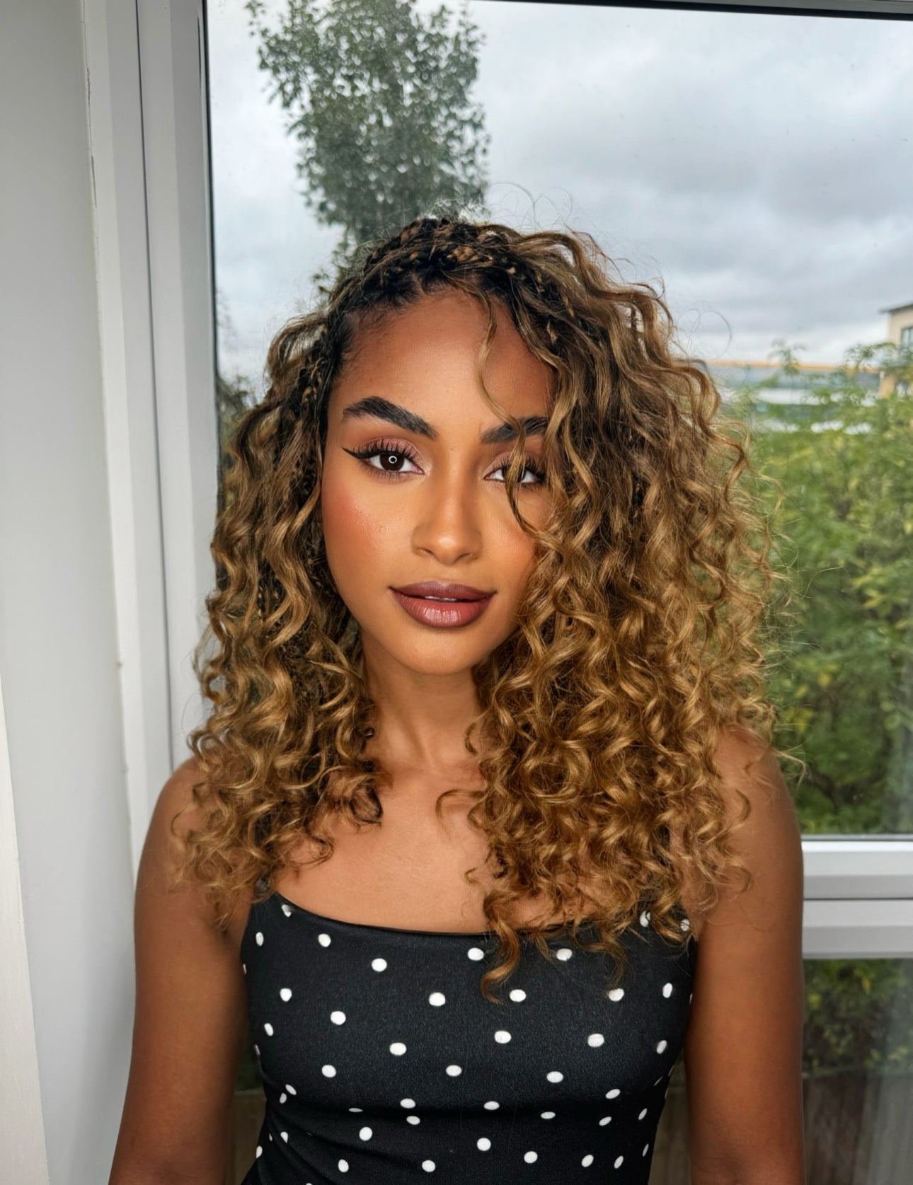 Virgin human curly boho hair – lightweight natural curly extensions