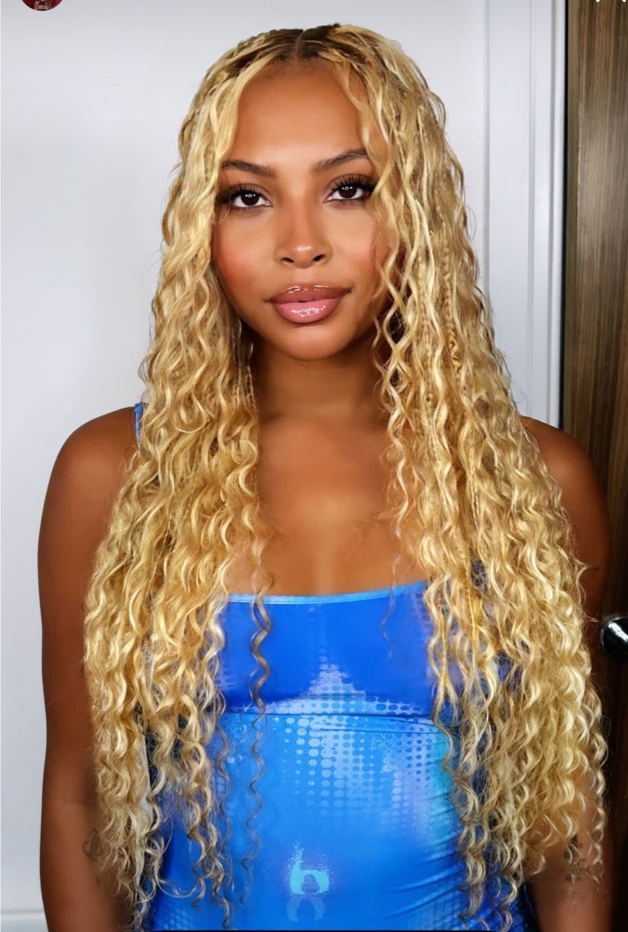 Virgin human curly boho hair – lightweight natural curly extensions