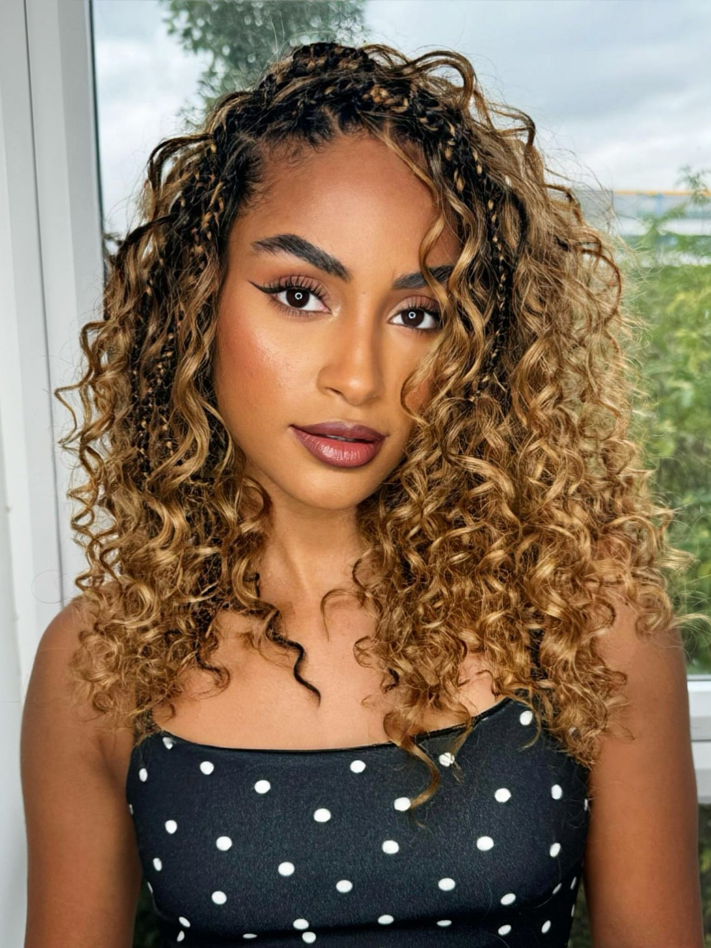 Virgin Human Loose Curl Boho Hair Extensions – Soft & Natural