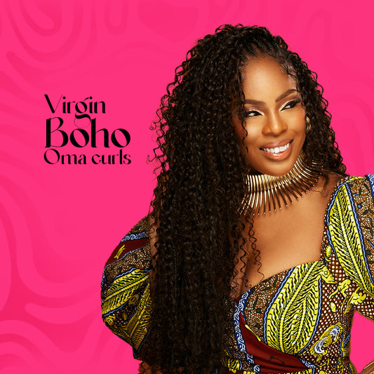 Virgin Human Oma Curls Boho Hair – Natural Curly Extensions
