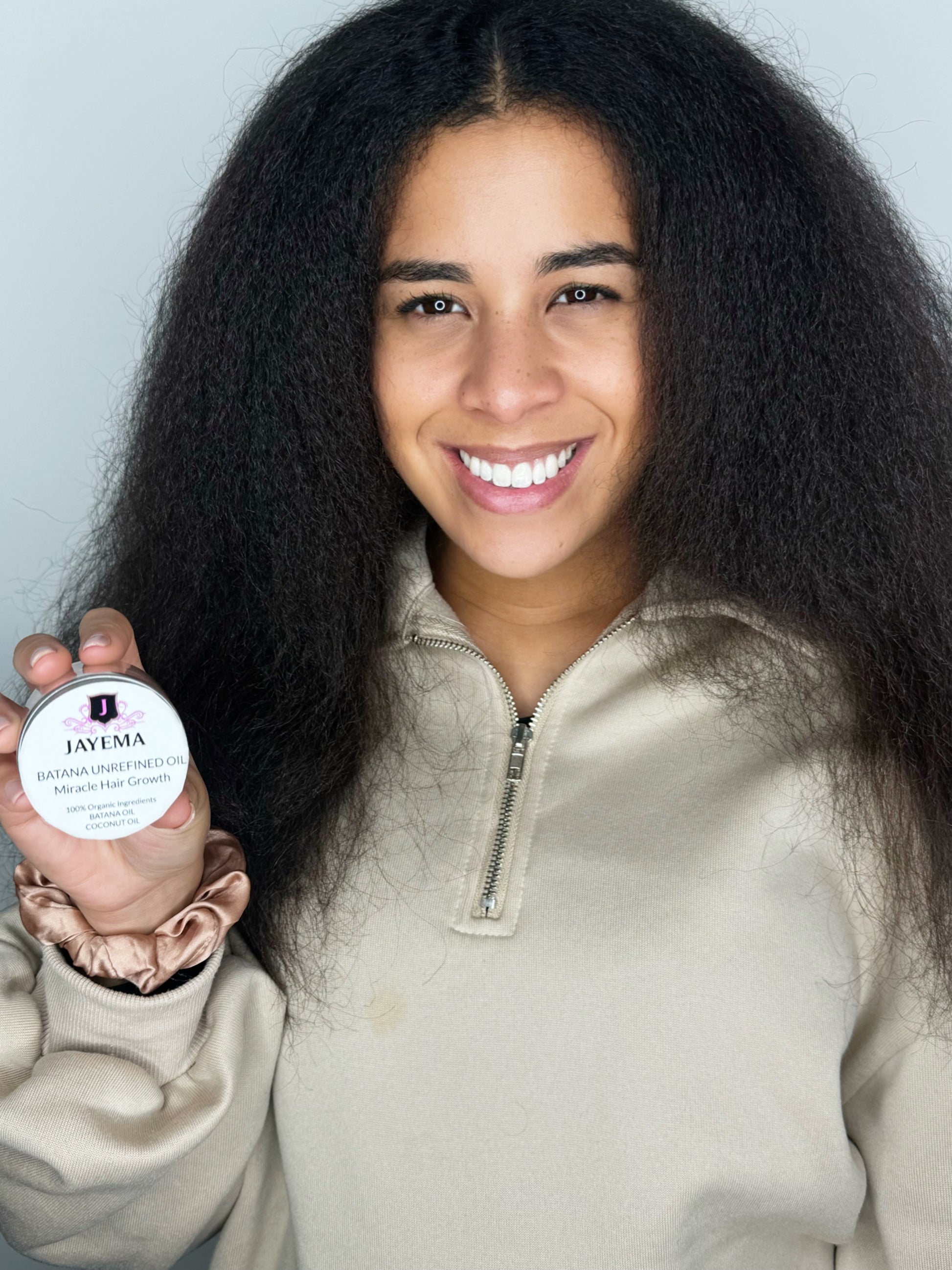 Batana Miracle hair growth oil bottle – natural scalp treatment for healthy hair