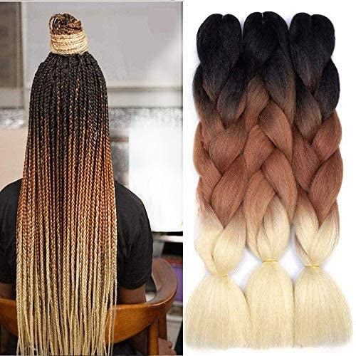Ombre Braiding Hair – Multicolour Extensions for Stylish Looks